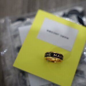 Women's Marc Jacobs Ring Black Gold